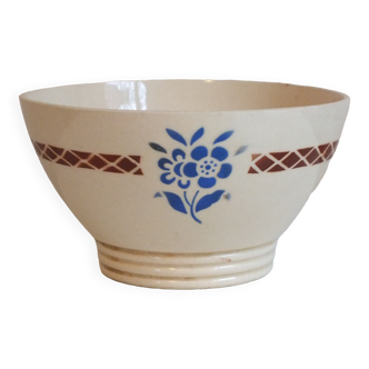 Vintage bowl Sarreguemines décor 5048 Flowers