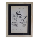 Illustration by Daninos from 1962 "hospitality"