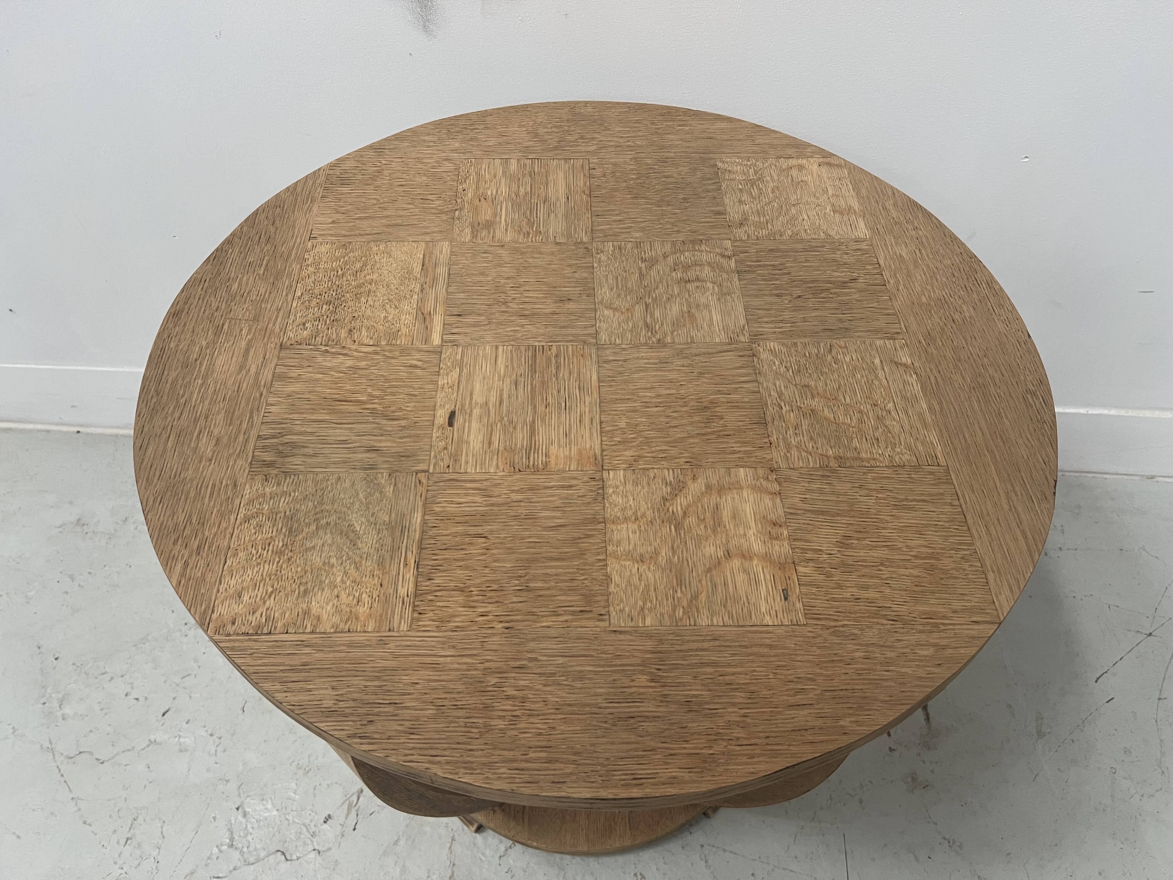 Art Deco coffee table 20th century checkered living room table