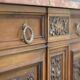 Buffet with mirror in solid walnut. Late 19th century, beautiful piece.