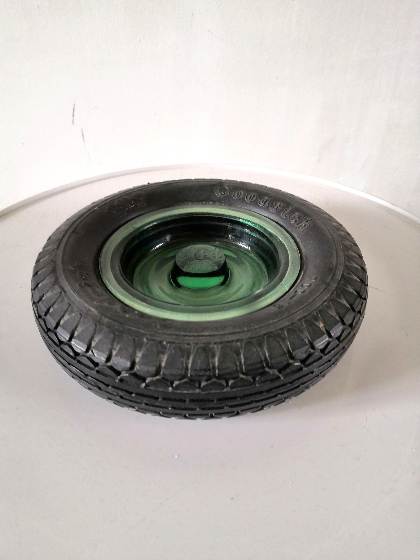 Goodrich tire ashtray design 70s