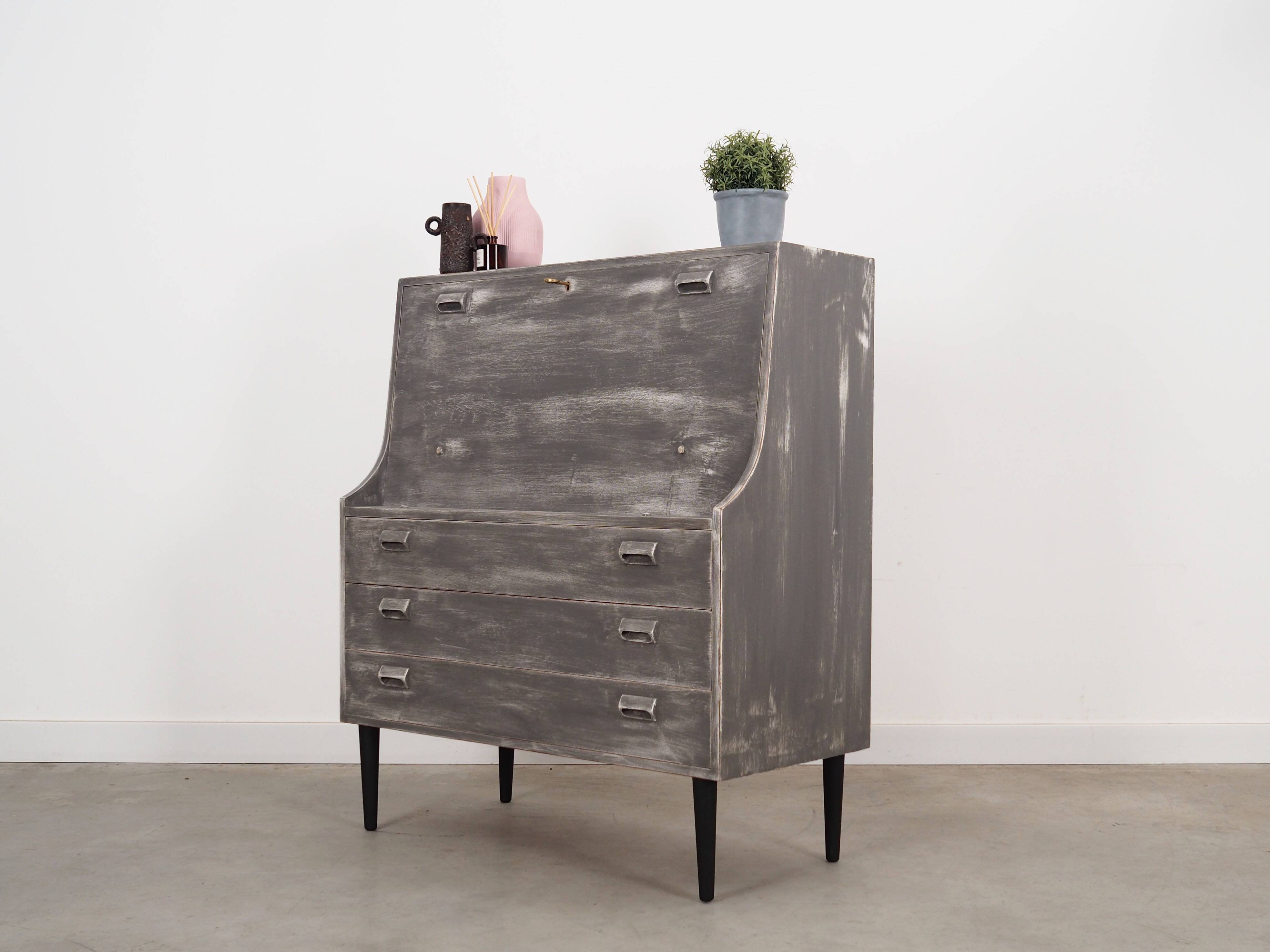 Secrétaire en frêne, design danois, années 1960, designer : Børge Mogensen, fabricant : Søborg Møbler