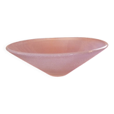 Coupe, saladier scandinave en verre par , 1970