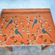Bureau et chaise écolier terracotta