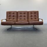 Canapé 3 places vintage par Eugen Schmidt pour Soloform, 1960 s