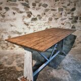 Table bistrot / de travail française ancienne, vers 1920