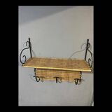 Coat rack shelves