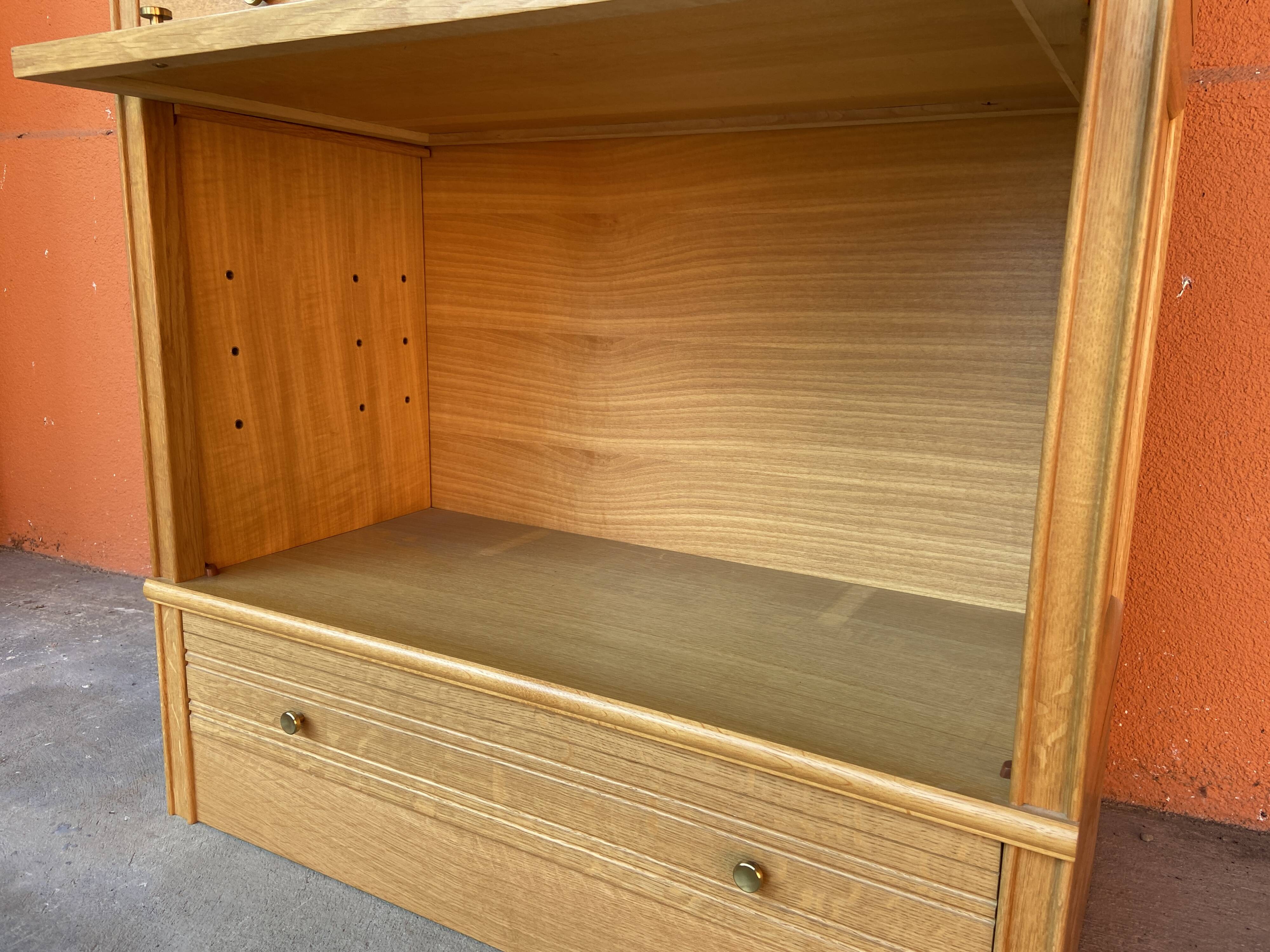 Bibliothèque étagère Modulable en Chêne de MD, 1970s