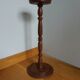 Turned wooden ashtray holder