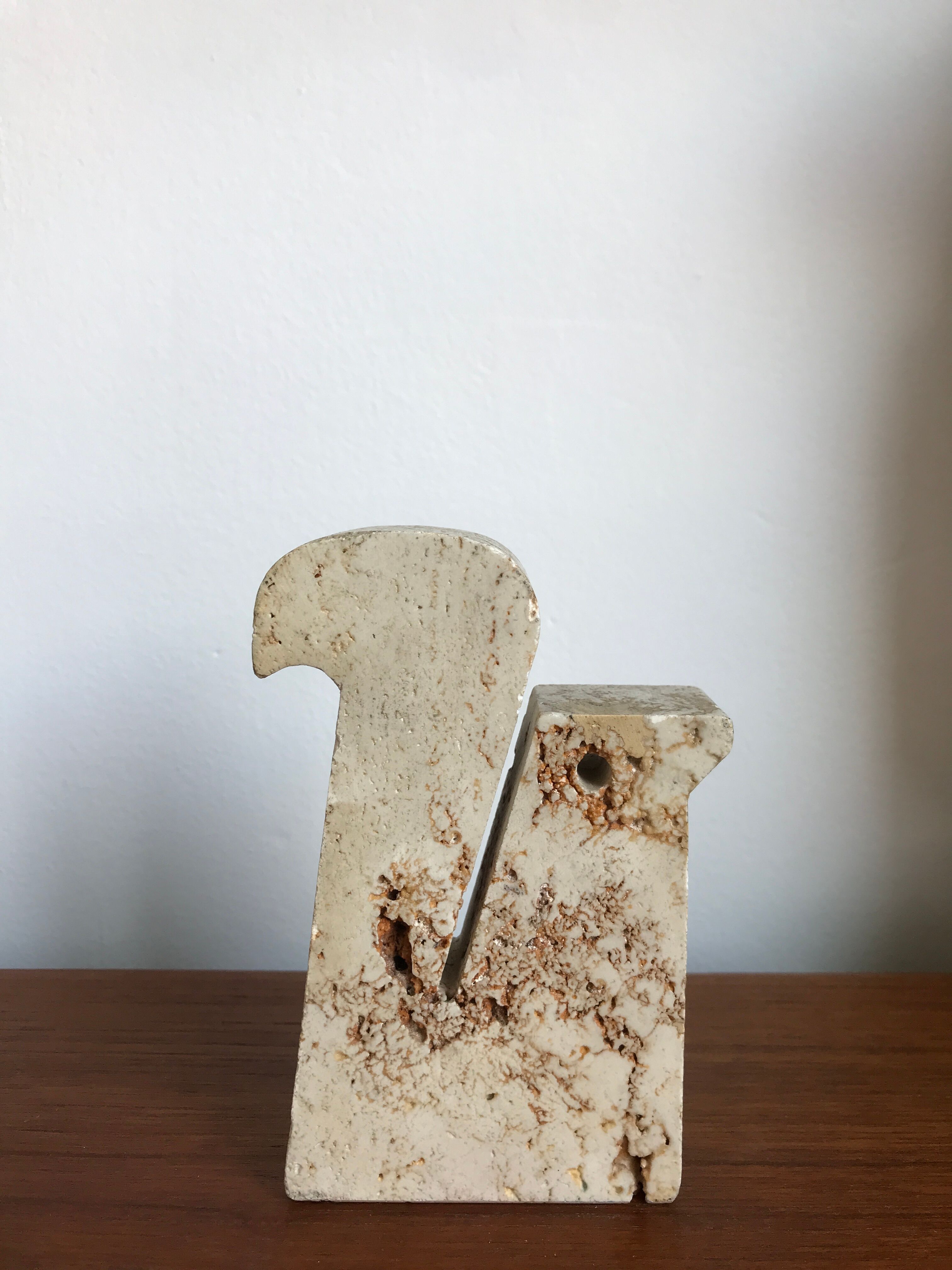 Travertine squirrel Mannelli