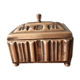 Brass art deco box