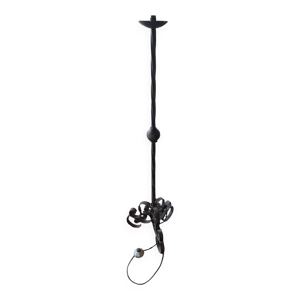 Lampadaire en fer forgé