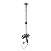 Wrought iron lamp post