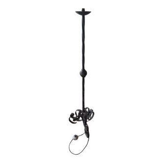 Wrought iron lamp post