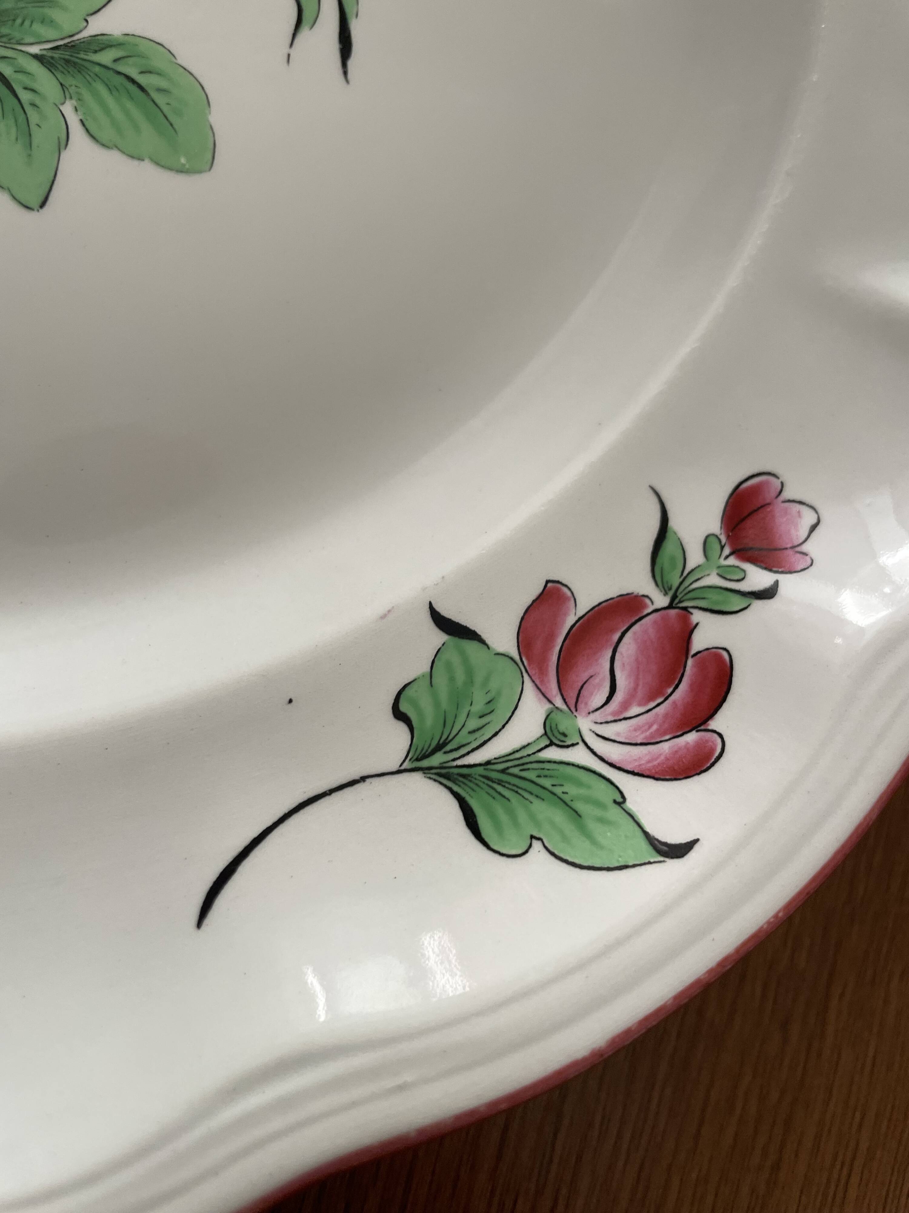 Round dish Lunéville KG