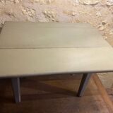 Olive green folding table