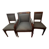 Armchair & Two Chairs from the 20s