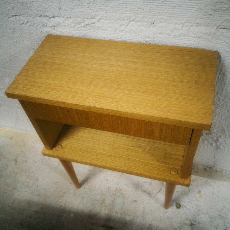 Vintage bedside table