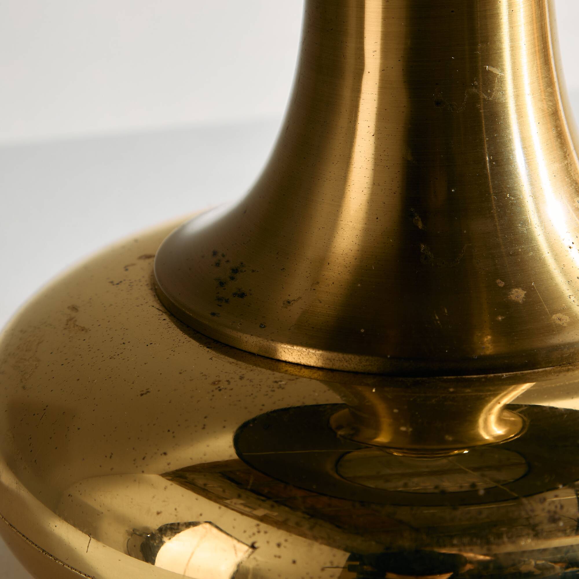 Brass table lamp, set of 2