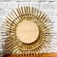 Rattan mirror