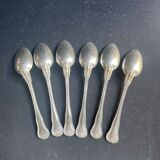 Case of 6 small dessert spoons – Silver metal - Christofle