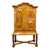 Baroque Cabinet Walnut 18th Century