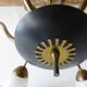 Chandelier 9 lights 1950-light vintage 50's rockabilly