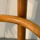 Vintage stool in rattan and woven wicker