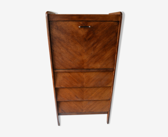Vintage secretary inclined oak 50s/60s