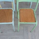5 vintage chairs