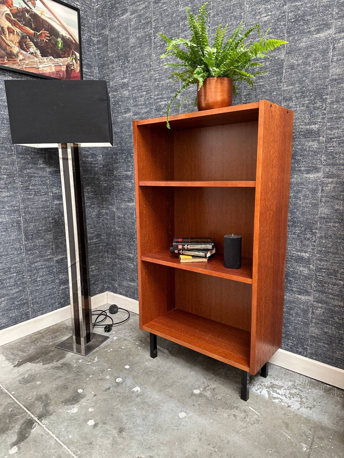 Vintage modernist bookcase