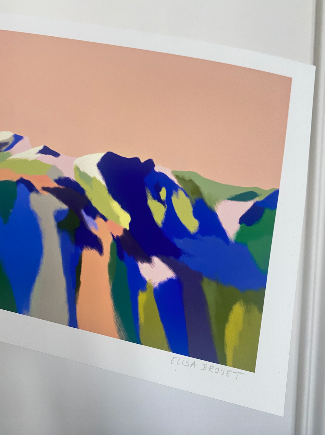 La Rosière - limited edition art print (A4)