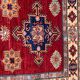 Chobi afghan contemporary carpet 100x142 cm