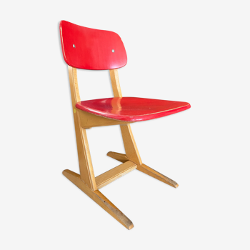 Casala vintage red children's chair