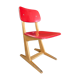 Chaise enfant Casala vintage rouge