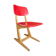 Chaise enfant Casala vintage rouge