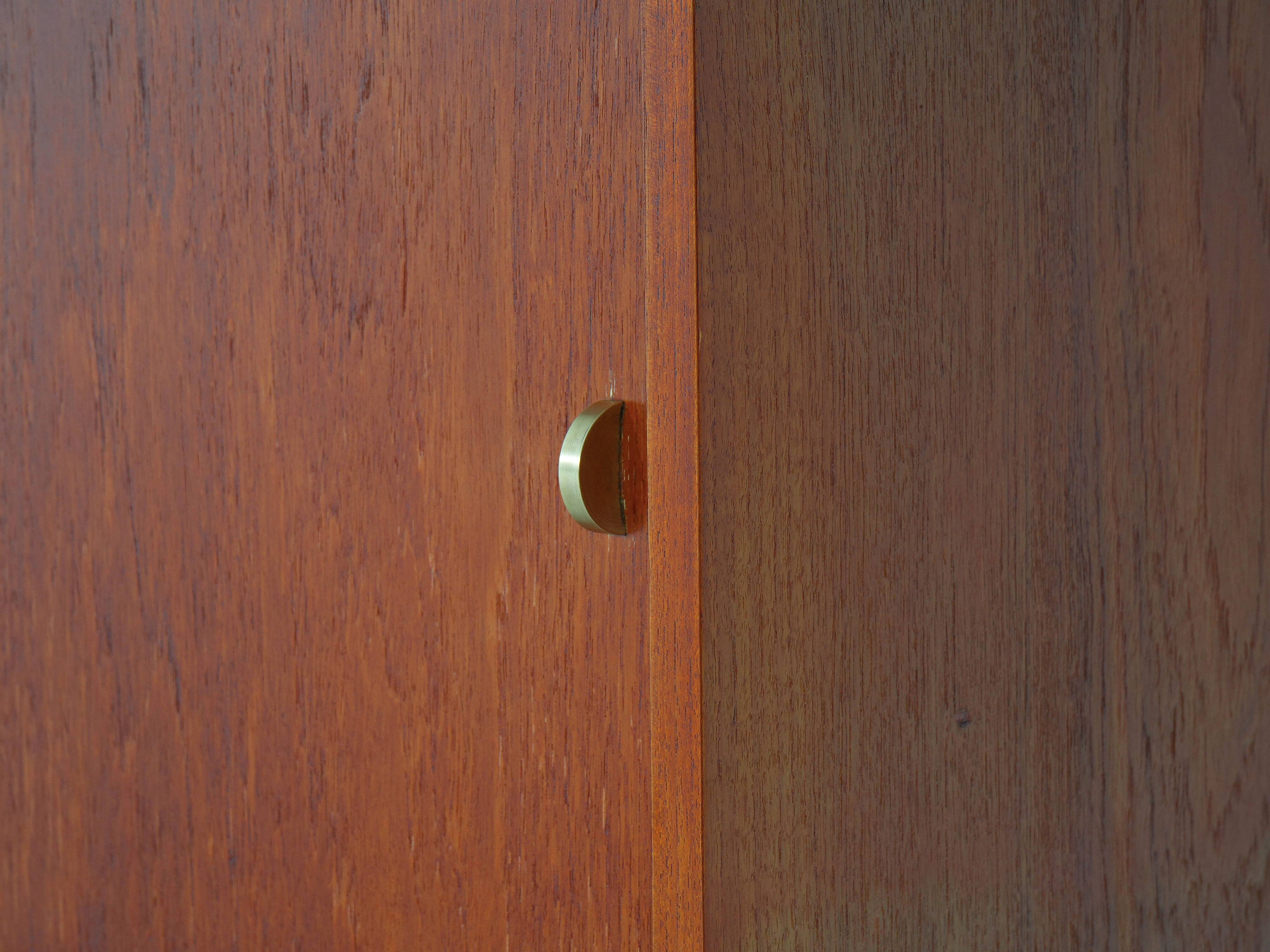 Teak modular shelving unit, Danish design, 1960s, made in Denmark