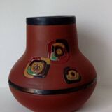 Very original vintage terracotta vase