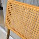 Marcel Breuer chair in cane model B32 vintage gold color