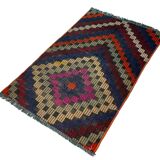 Vintage turkish kilim rug, 95 x 57 cm