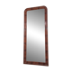 Large solid wood mirror, 2 metres high, from the 1940s