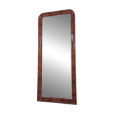Large solid wood mirror, 2 metres high, from the 1940s