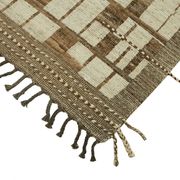 Hand-Knotted Tribal Unique 278 cm x 396 cm Beige Wool Carpet