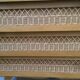 Vintage rattan dresser