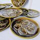 High quality ceramic plate for 6 oysters