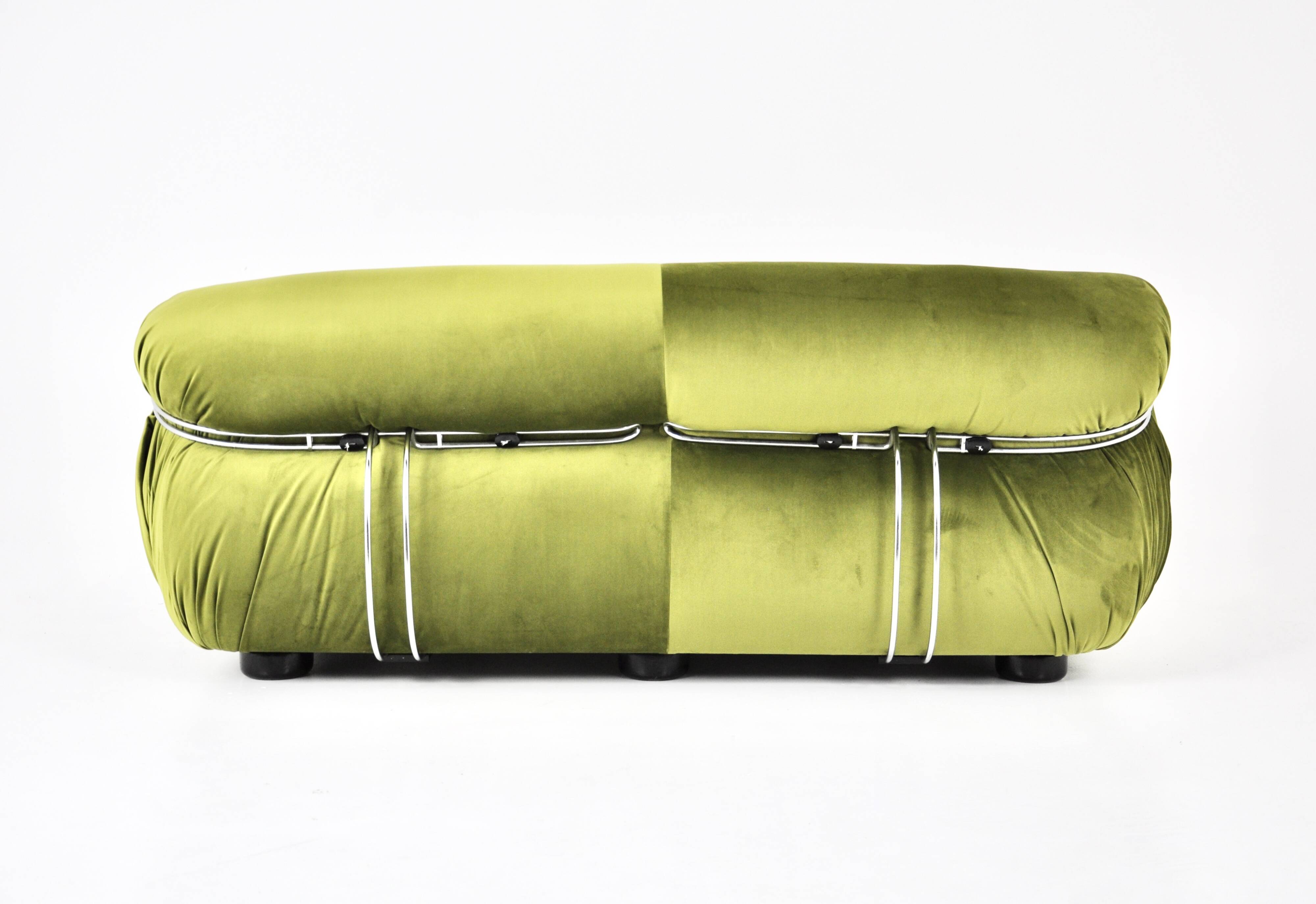 Soriana sofa by Afra & Tobia Scarpa for Cassina, 1970s