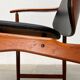 Fauteuil King en Teck Danois du Milieu du Siècle par Arne Hovmand Olsen pour Onsild Møbelfabrik et Jutex, années 1950