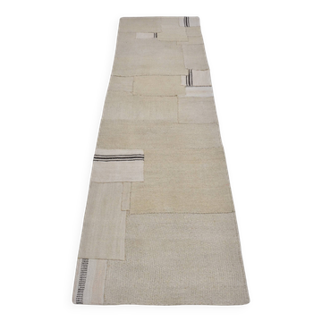 Vintage Anatolian Hemp Kilim Runner sku3844