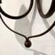 Pair of matte metal wall lights