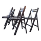 5 x chaises pliantes vintage